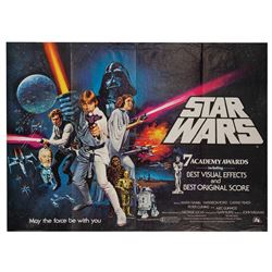 Star Wars Style-C British Quad Poster.