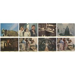 Collection of (8) Star Wars Lobby Cards.