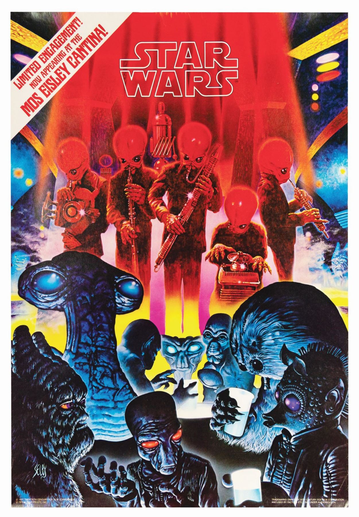 Star Wars Fan Club Cantina Poster Star Wars Fan Club Cantina Poster