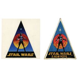 Star Wars: A New Hope Patch and Sticker.