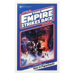 The Empire Strikes Back Pre-Release Novel Poster.