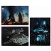 Image 1 : Set of (3) The Empire Strikes Back 20x30 Lobby Cards.