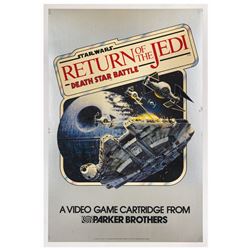 Return of the Jedi Death Star Battle Poster.