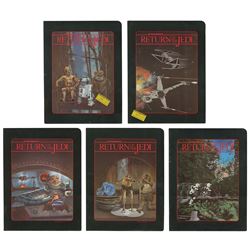 Set of (5) Return of the Jedi Portfolios.