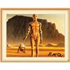 Image 3 : Signed Set of (3) Star Wars Ralph McQuarrie Prints.