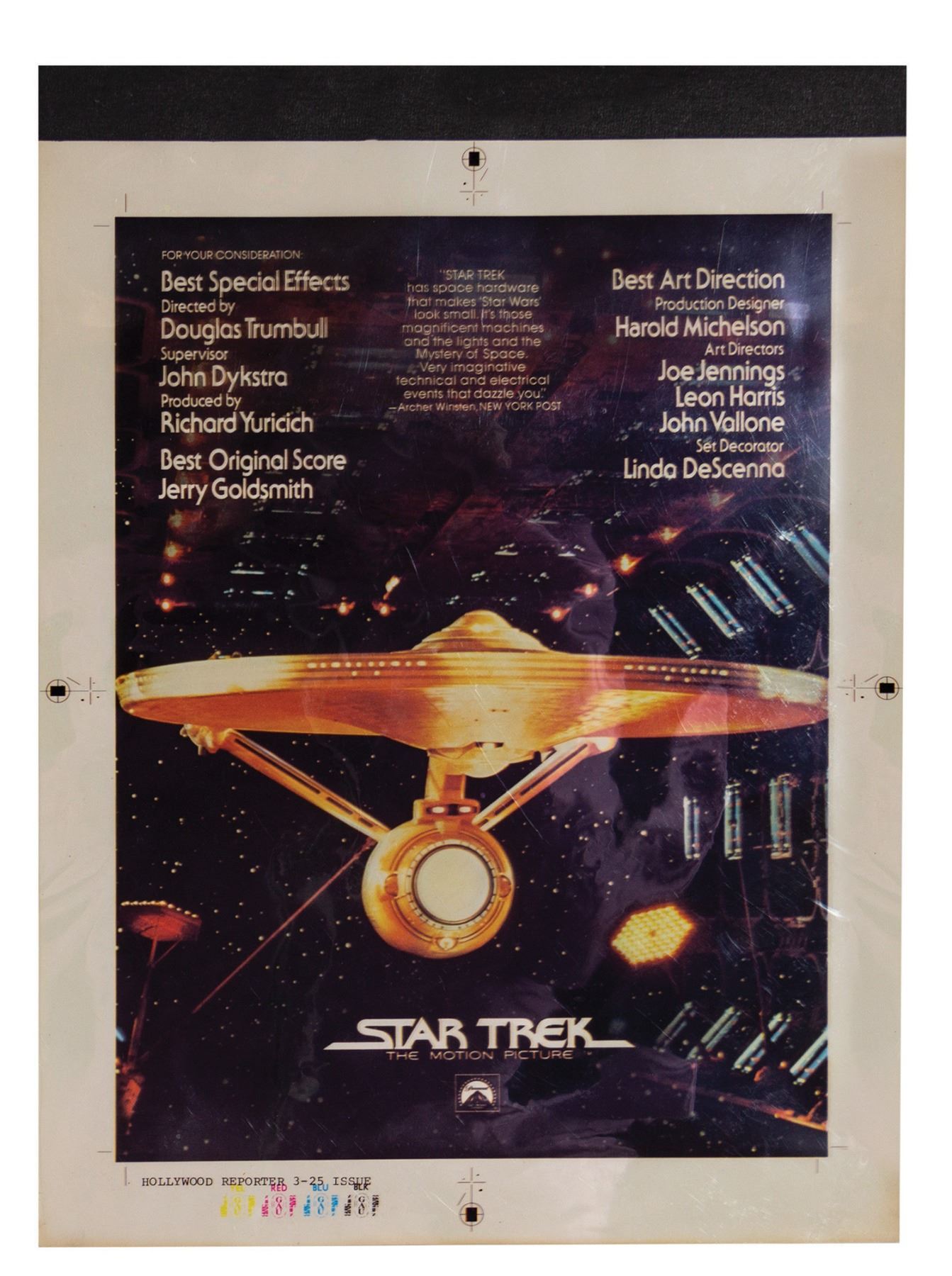 Collection of (9) Star Trek Promotional Designs.