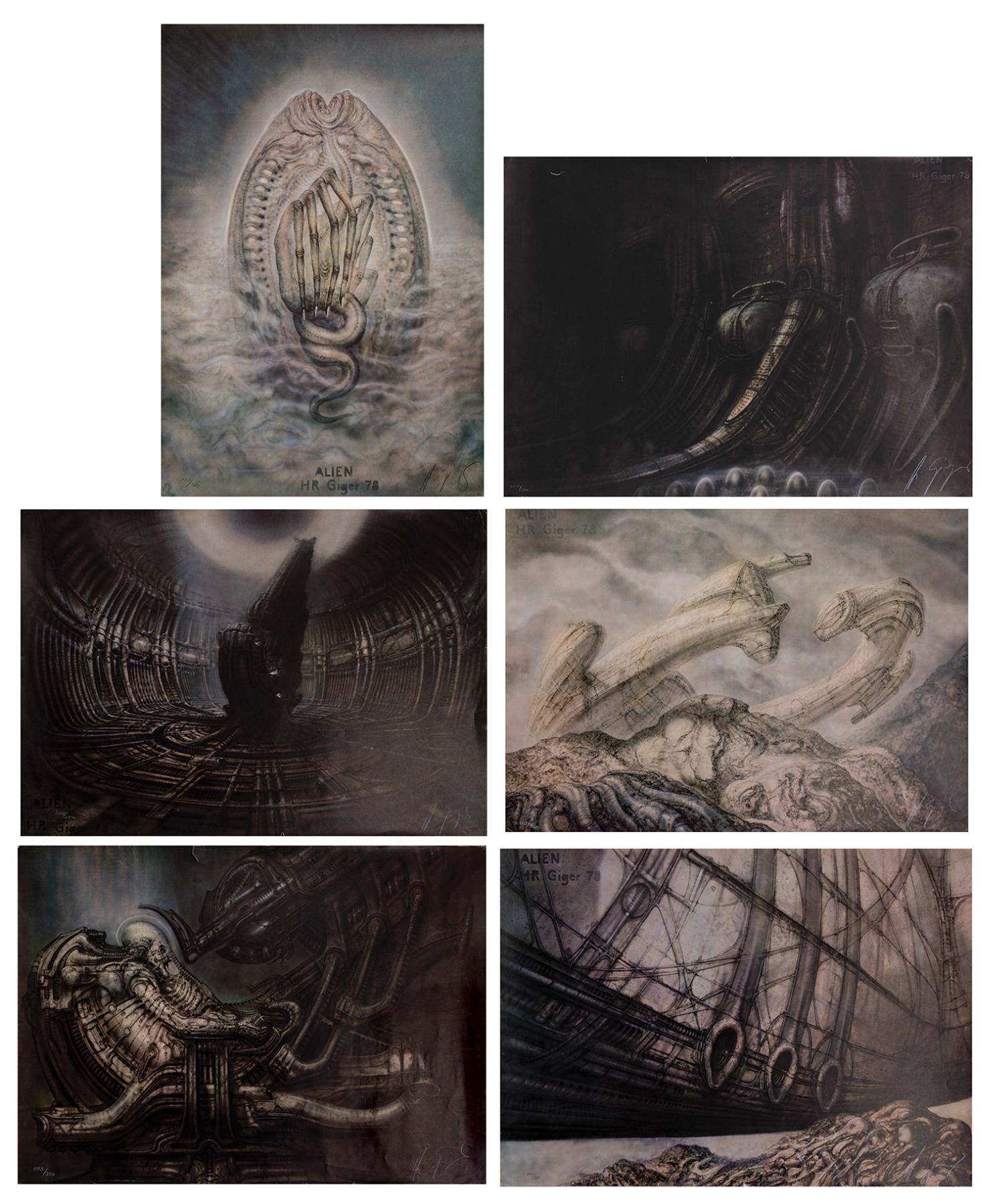 Giger Alien Concept Art