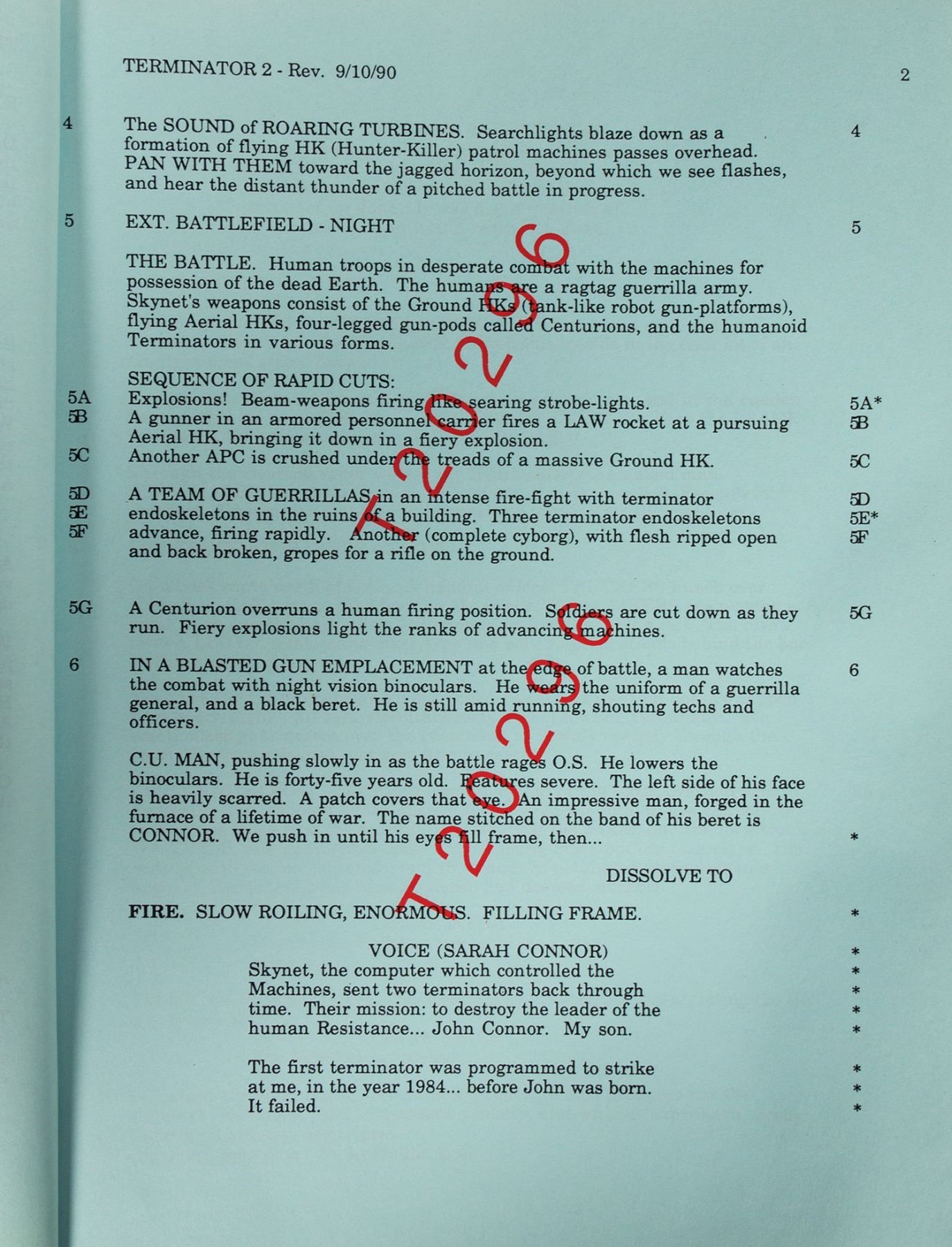 Terminator 2 Movie Script Terminator 2: Judgment Day Script.