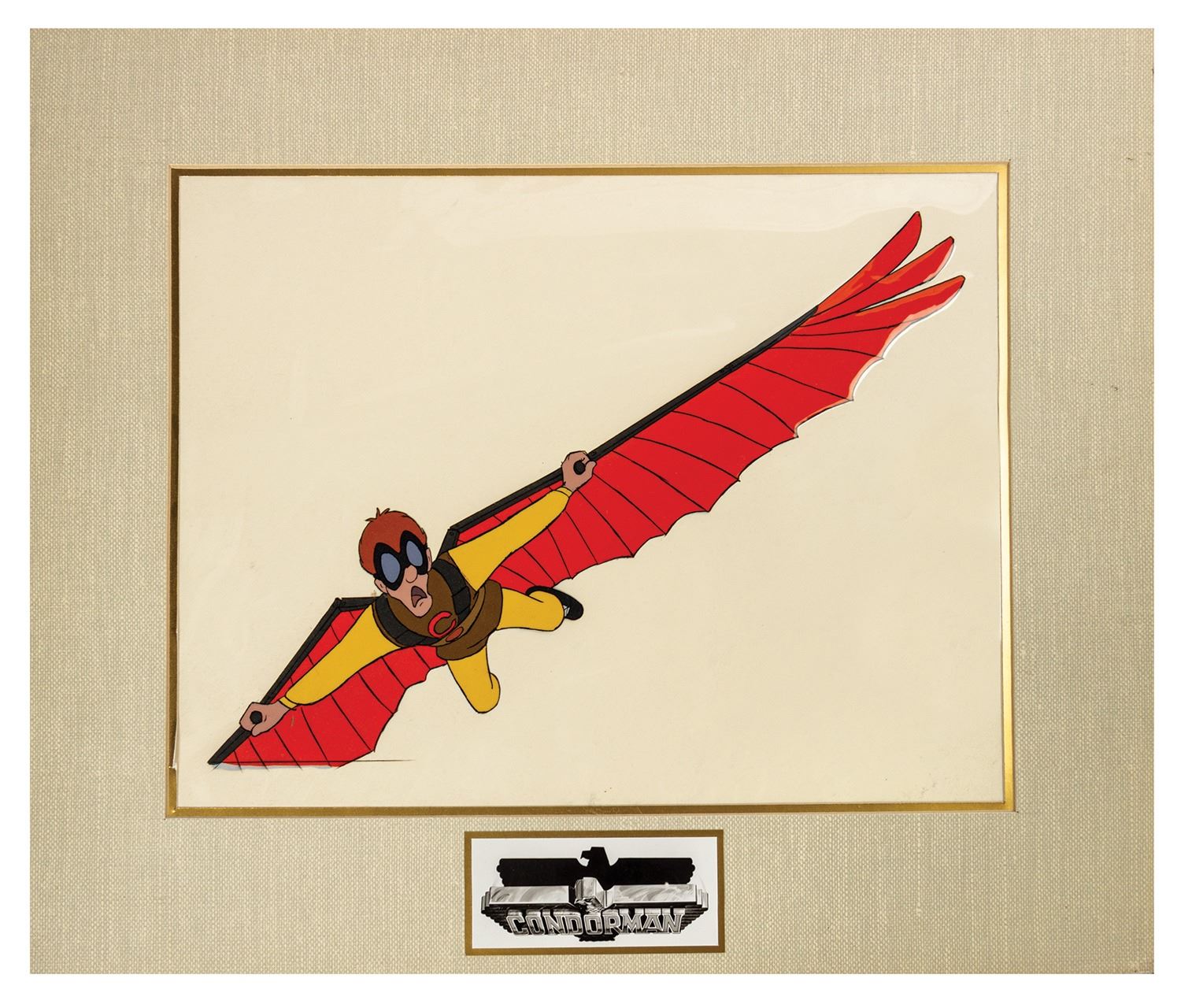 Condorman Merch Condorman Opening Credits Cel.