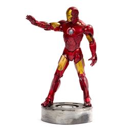 Iron Man Figure Signed by Stan Lee & Jon Favreau.