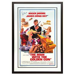 Signed The Man with the Golden Gun Poster.