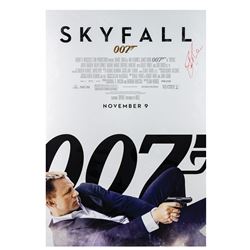 Signed Skyfall Event Poster.