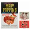 Image 1 : Mary Poppins Poster and Pair of Lobby Cards.