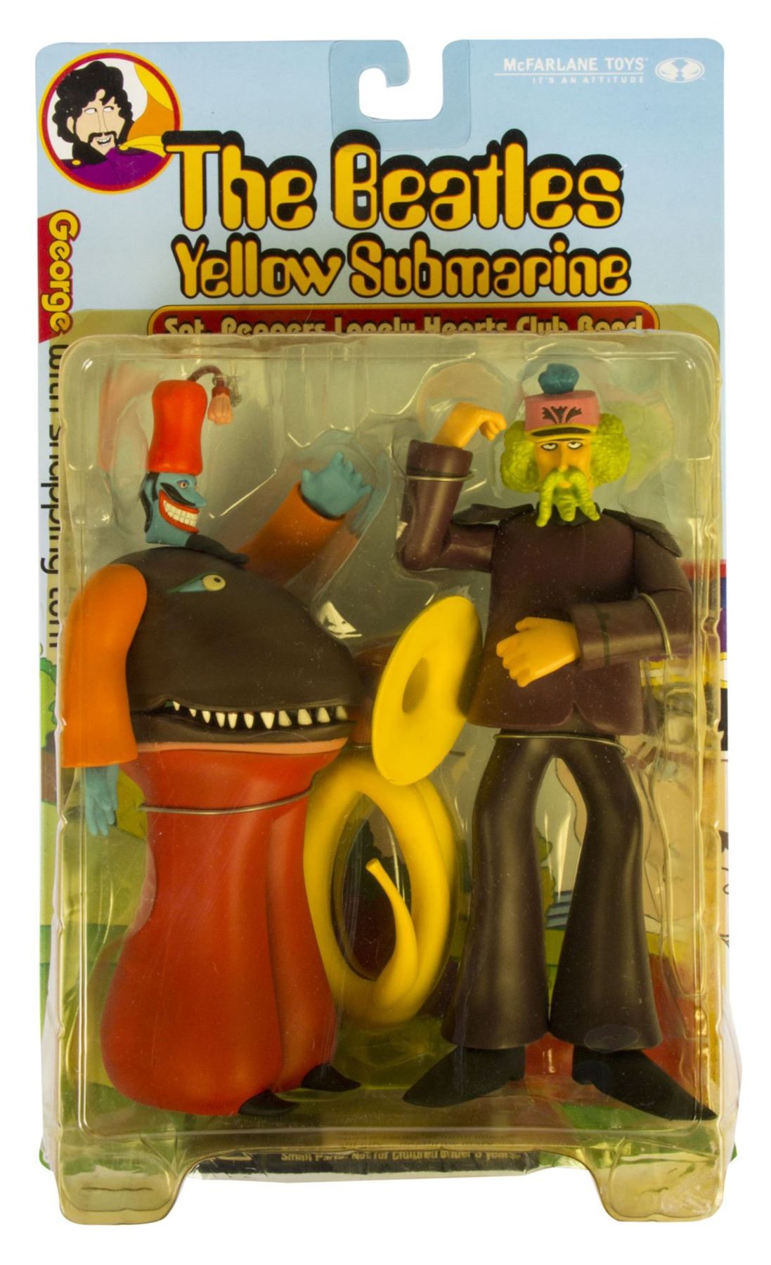 Collection of (4) The Beatles Yellow Submarine Figures. Van Eaton