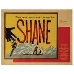 Shane Half Sheet Poster.