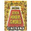 Image 3 : Seven Wonders of the World Program & Poster.