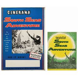 South Seas Adventure Program & Poster.