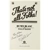 Image 2 : "That's Not All Folks!" Mel Blanc Signed Book.