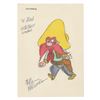 Image 1 : Original Friz Freleng Yosemite Sam Drawing.