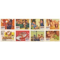 Set of (8) The Man Called Flintstone Lobby Cards.