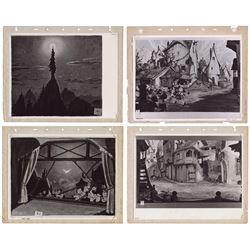 Collection of (4) Gustaf Tenggren Pinocchio Prints.