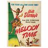 Image 2 : Melody Time 3-Sheet Poster.