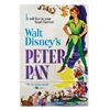 Image 1 : Peter Pan Re-Release Hans Conried Signed Poster.