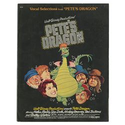 Multi-Signed Pete's Dragon Song Book.