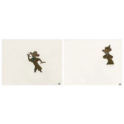 Pair of The Great Mouse Detective Basil Cels.