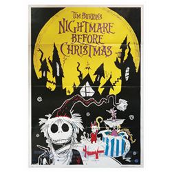 Nightmare Before Christmas Italian 2-Sheet Poster.