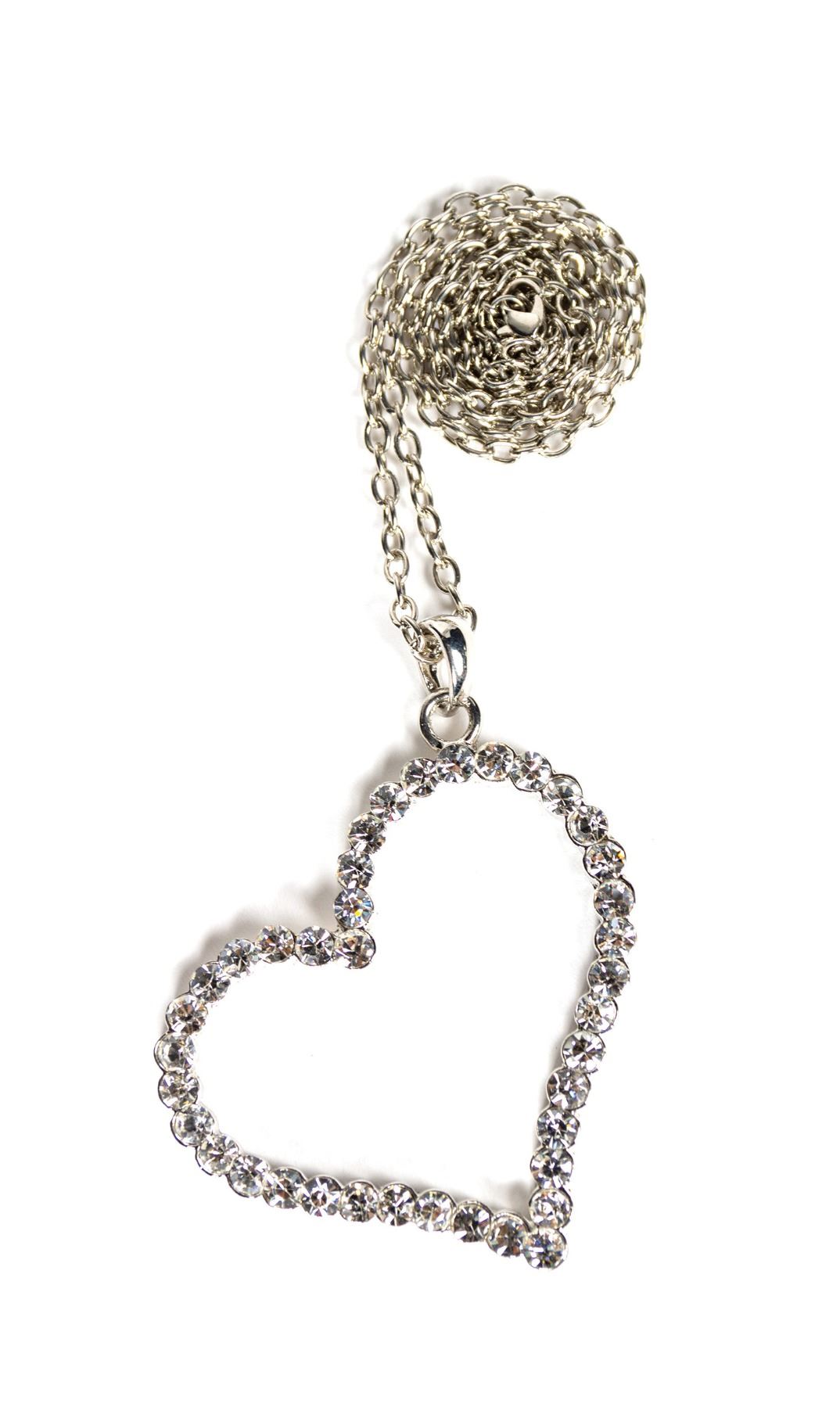 Elizabeth Montgomery's Heart Necklace. Van Eaton Galleries