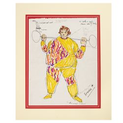 Laugh-in Original Costume Design Concept.