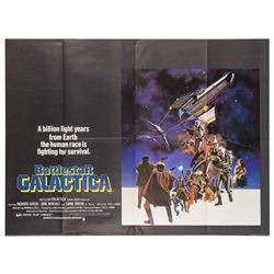 Battlestar Galactica British Quad Poster.