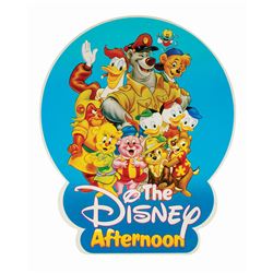 The Disney Afternoon Lamppost Sign.