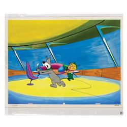 The Jetsons Animation Cel with Background.