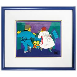 The Simpsons Treehouse of Horror Cel.