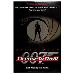 License to Thrill 007 Attraction Poster.