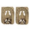 Image 1 : Pair of Universal Studios Mummy Ride Wall Sconces.
