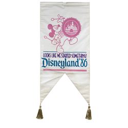 1986 Mickey Mouse Banner.