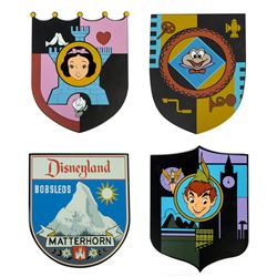 Set of (4) Metal Attraction Shields.