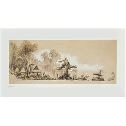 Harper Goff Jungle Cruise Print.