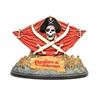 Image 1 : Pirates of the Caribbean Jolly Roger Sculpture.