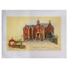 Image 1 : Walt Disney World Haunted Mansion Elevation Print.