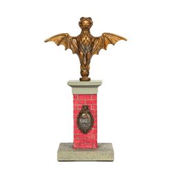 Haunted Mansion Bat Stanchion Figure.