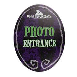 Oogie Boogie Bash Sign.