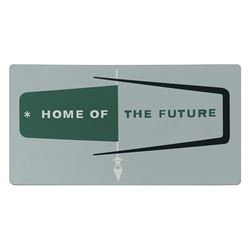 Home of the Future Tin Sign.