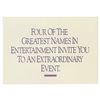 Image 1 : Captain EO Premiere Pop-Up Invitation.