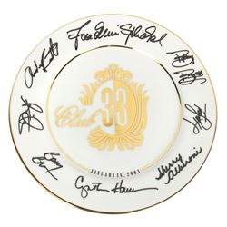 California Adventure Club 33 Sneak Preview Plate.