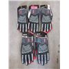 Image 1 : 5 Pairs of Quality Motorcycle Gloves - Size XL