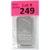 Image 1 : 1 Oz. Pan American .999 Silver Bar